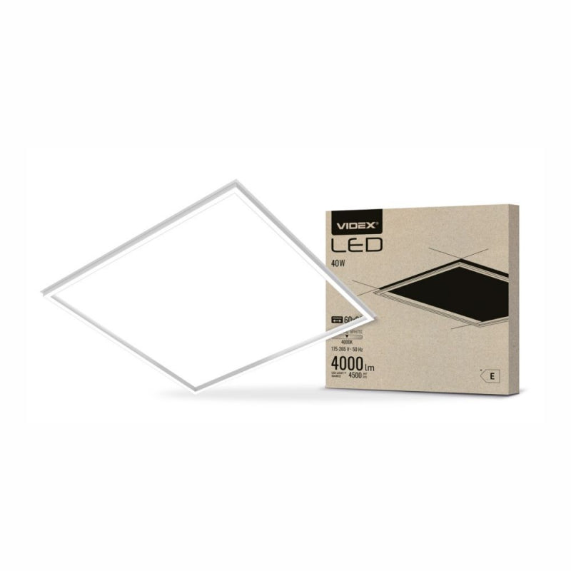 LED-raampaneel VIDEX-FRAME-PANEL-LED-40W-PA404W-NW