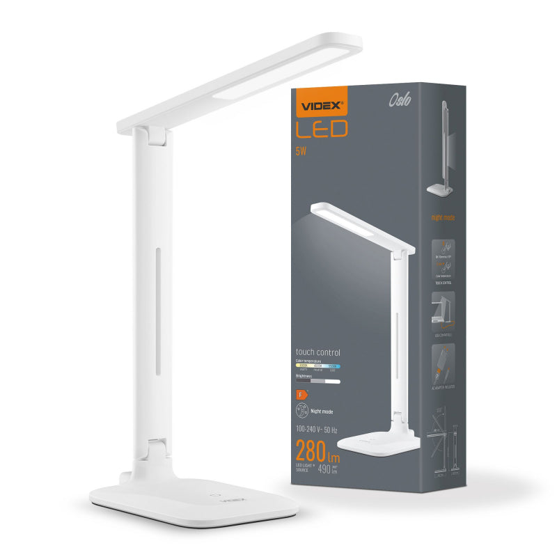 LED-laualamp hämardatav VIDEX-DESK-LAMP-OSLO
