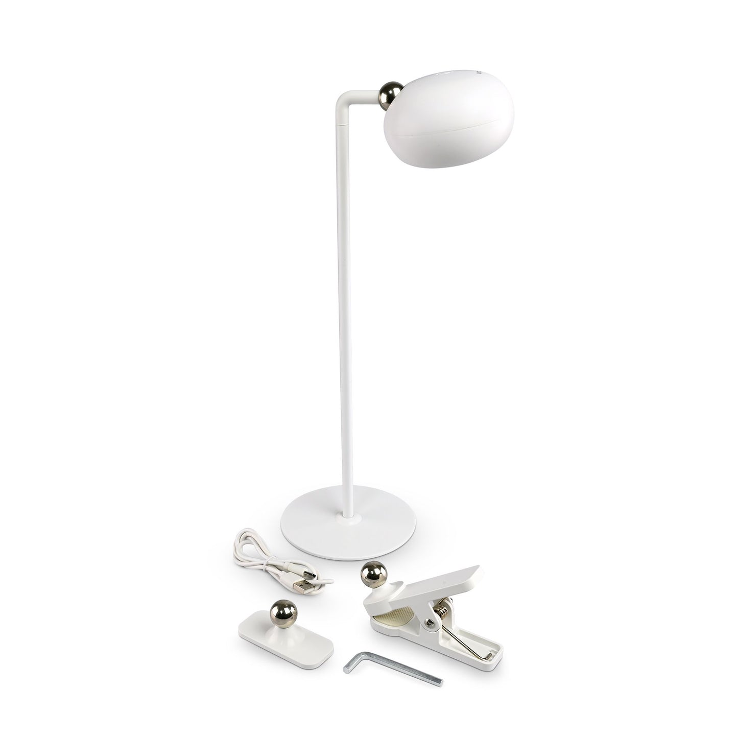 LED laetav laualamp VIDEX VLE-TF18W valge