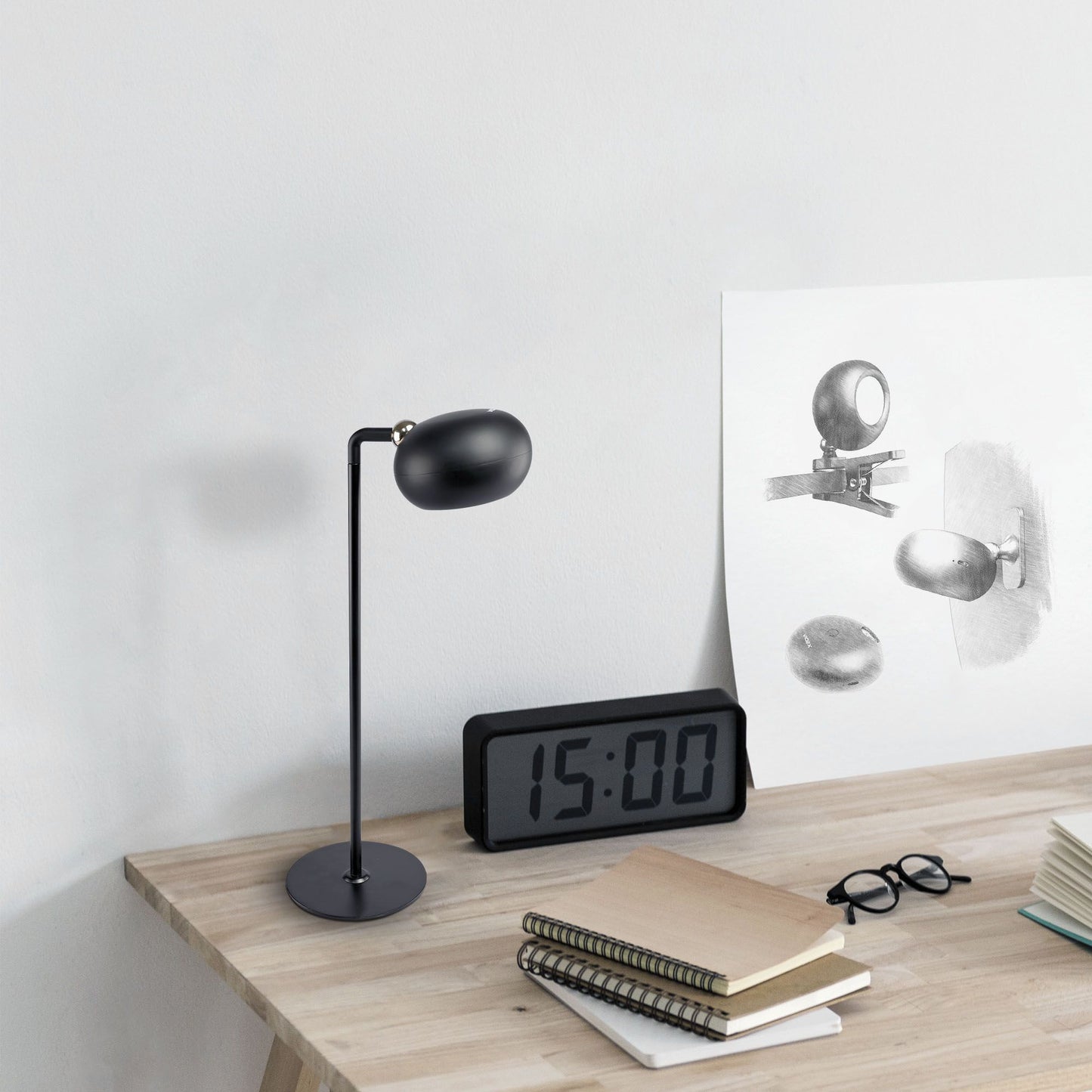 LED laetav laualamp VIDEX VLE-TF18B must