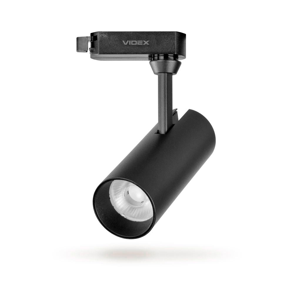 VIDEX TOR 10W black LED track light - official product image 2