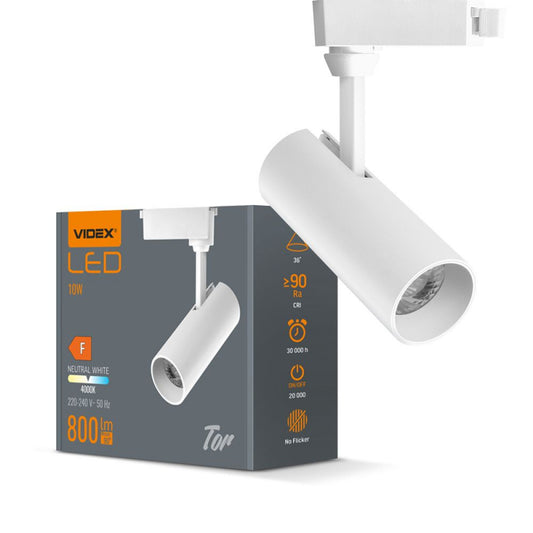 LED siinivalgusti VIDEX-TOR-10W-VALGE