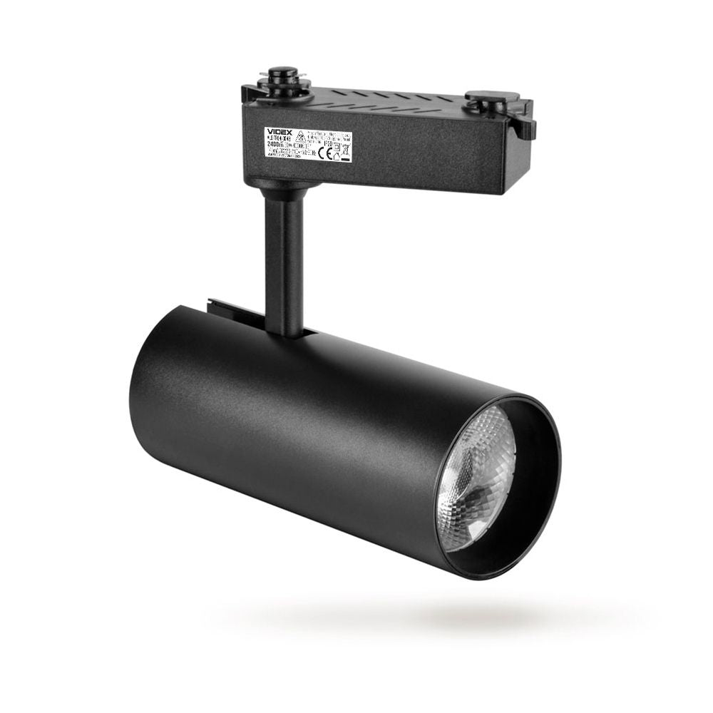 VIDEX TOR 30W black LED track light - official product image 5