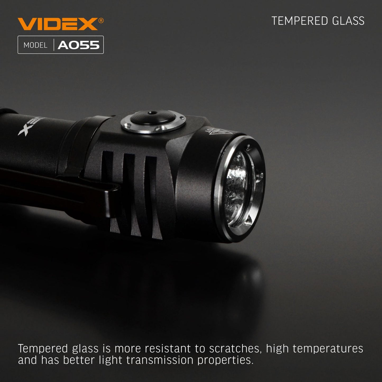 LED Portable Flashlight VIDEX VLF-A055 600 Lm 5700K – official image 14