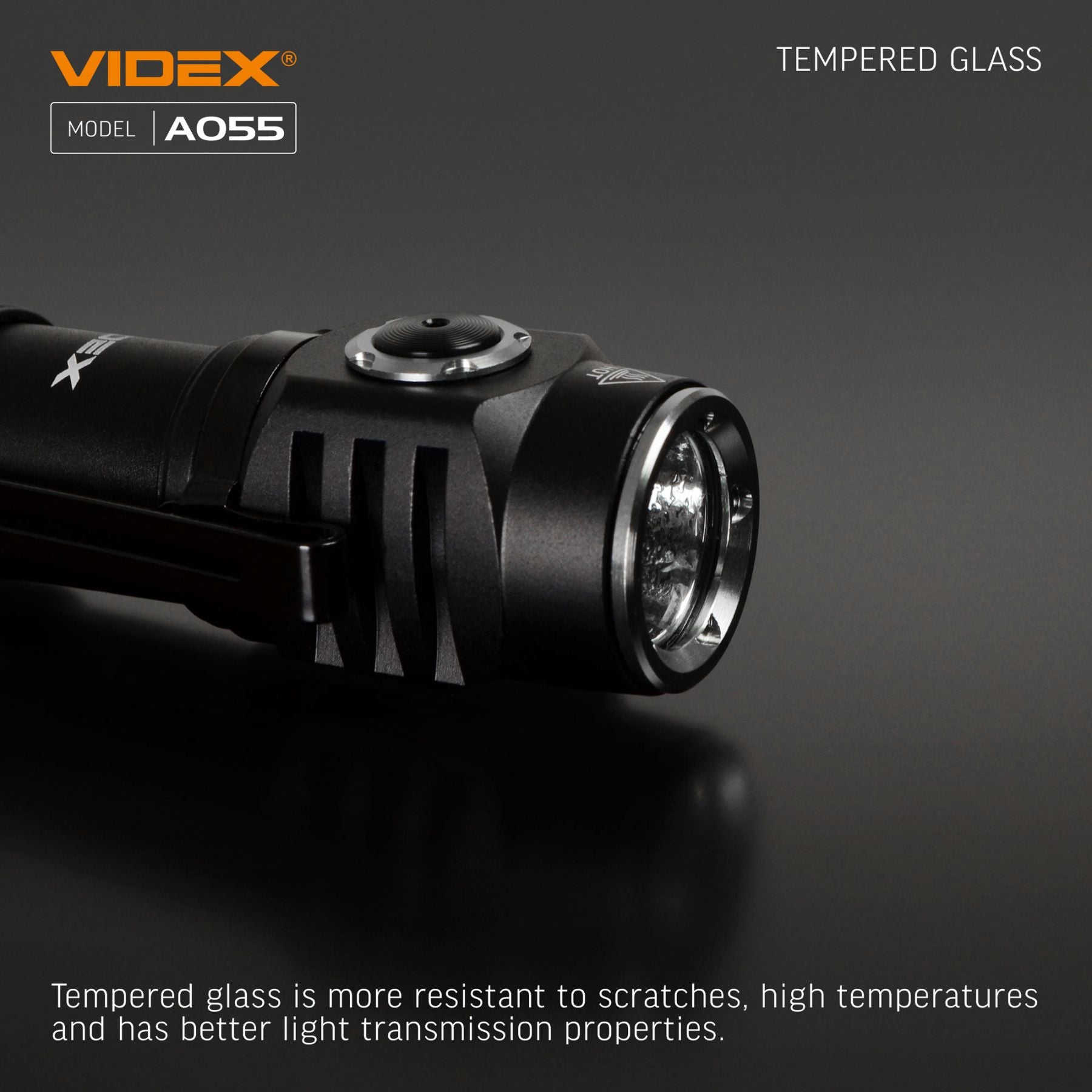 LED Portable Flashlight VIDEX VLF-A055 600 Lm 5700K – official image 14