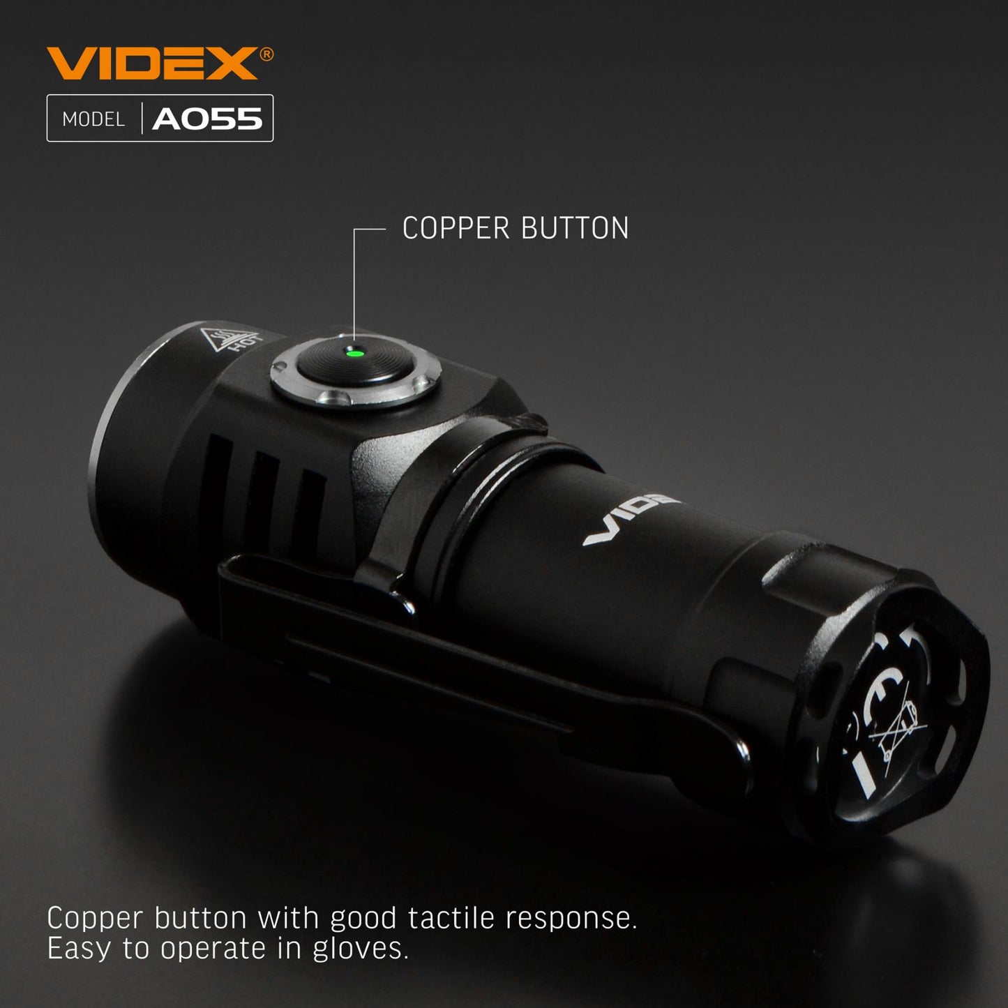 LED Portable Flashlight VIDEX VLF-A055 600 Lm 5700K – official image 15
