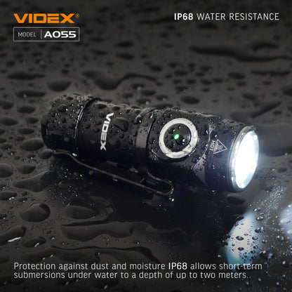 LED Portable Flashlight VIDEX VLF-A055 600 Lm 5700K – official image 17