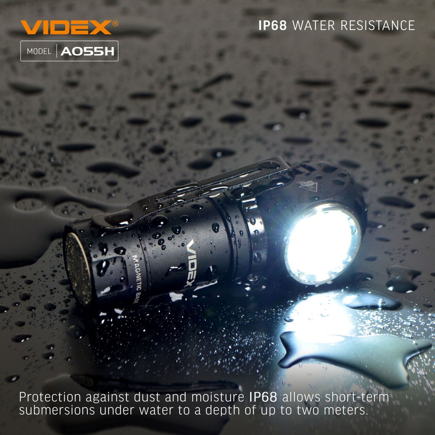 LED Portable Flashlight VIDEX VLF-A055H 600 Lm 5700K – official image 21