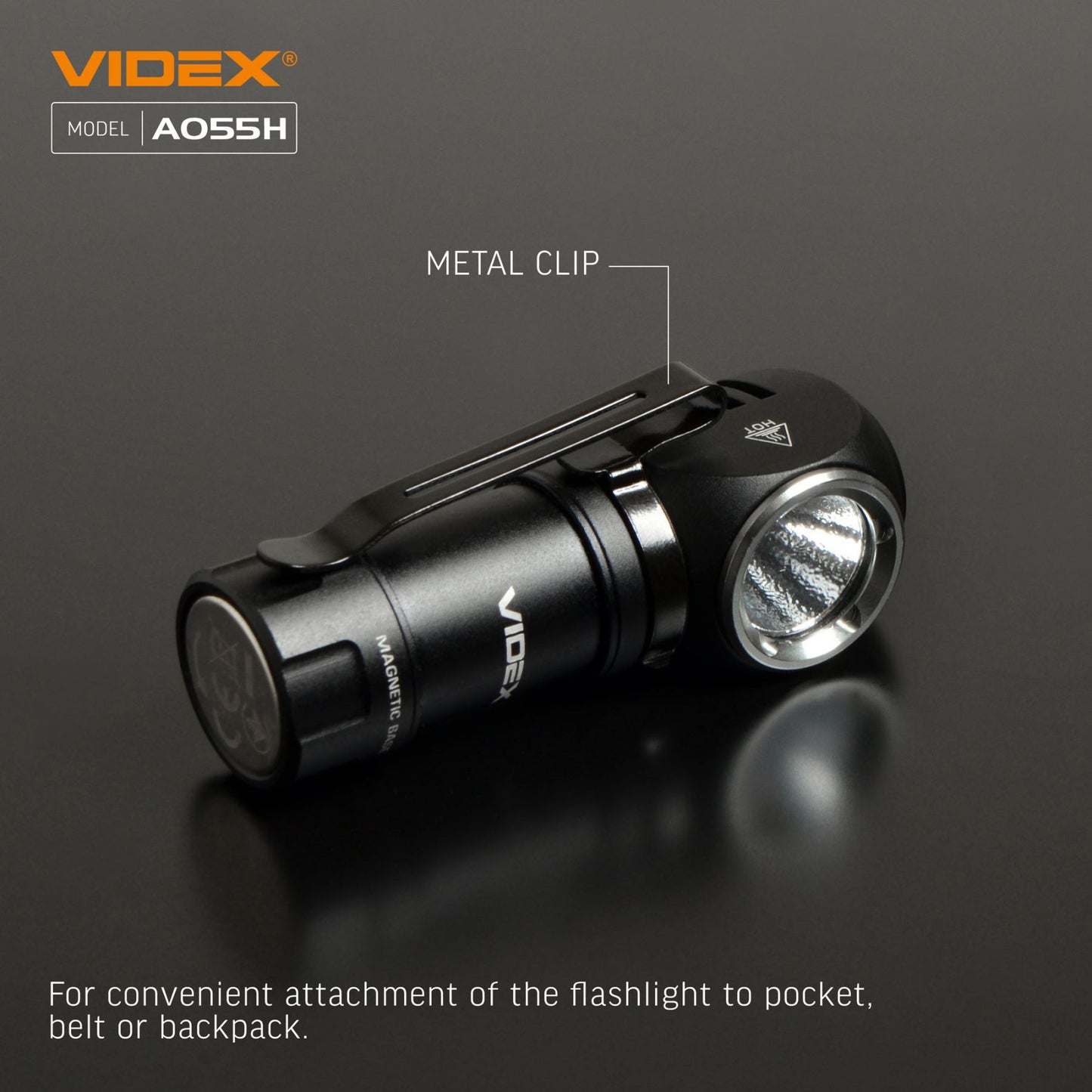LED Portable Flashlight VIDEX VLF-A055H 600 Lm 5700K – official image 22