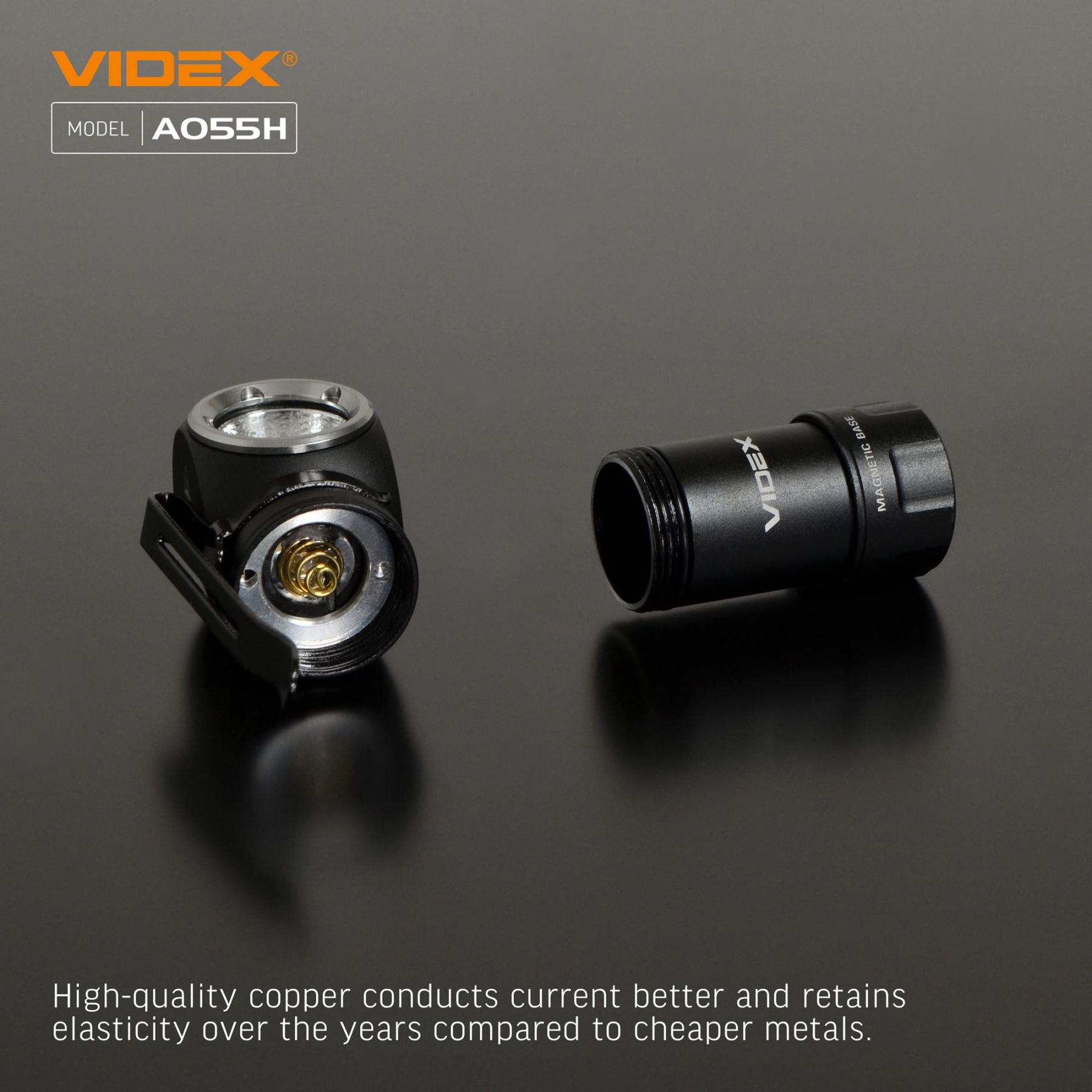 LED Portable Flashlight VIDEX VLF-A055H 600 Lm 5700K – official image 23