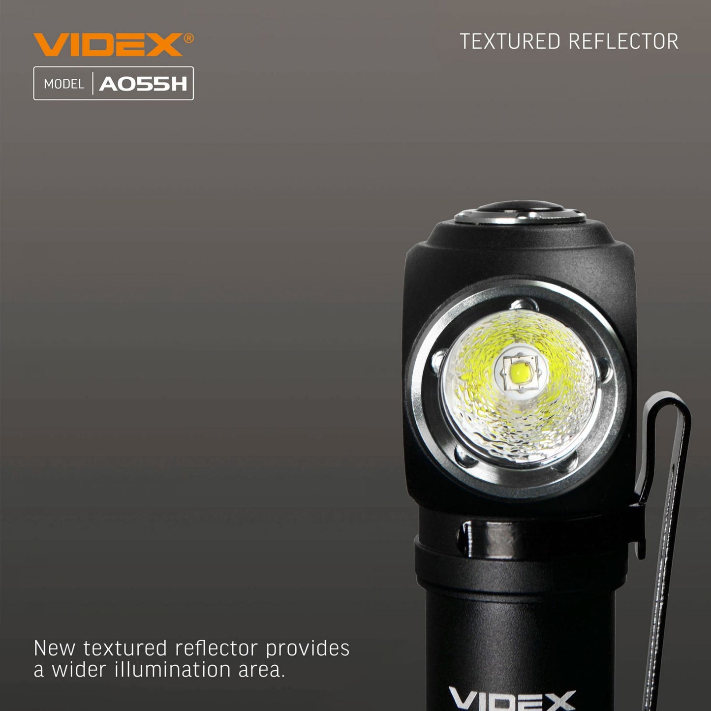 LED Portable Flashlight VIDEX VLF-A055H 600 Lm 5700K – official image 15