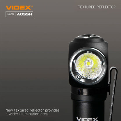LED Portable Flashlight VIDEX VLF-A055H 600 Lm 5700K – official image 15