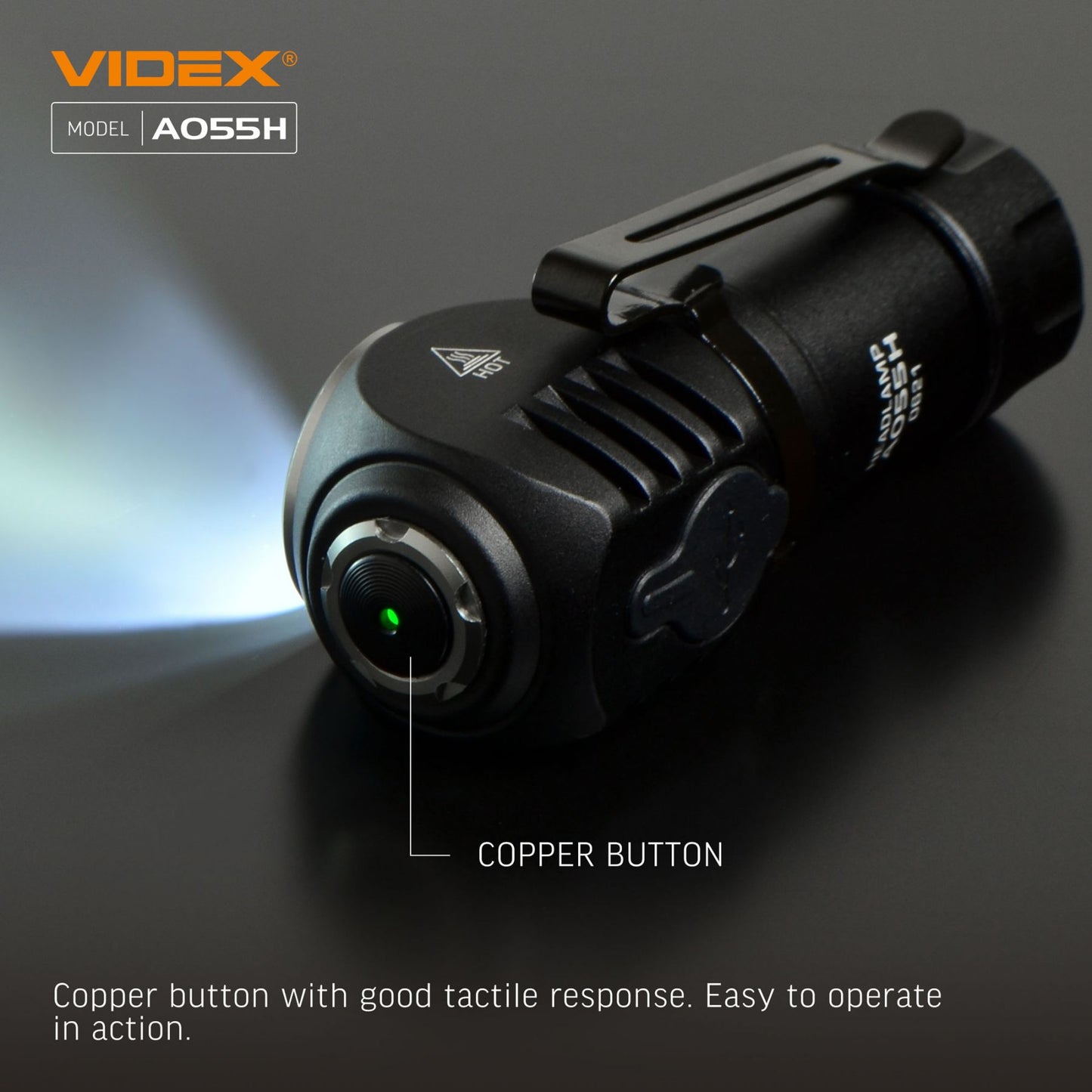 LED Portable Flashlight VIDEX VLF-A055H 600 Lm 5700K – official image 17