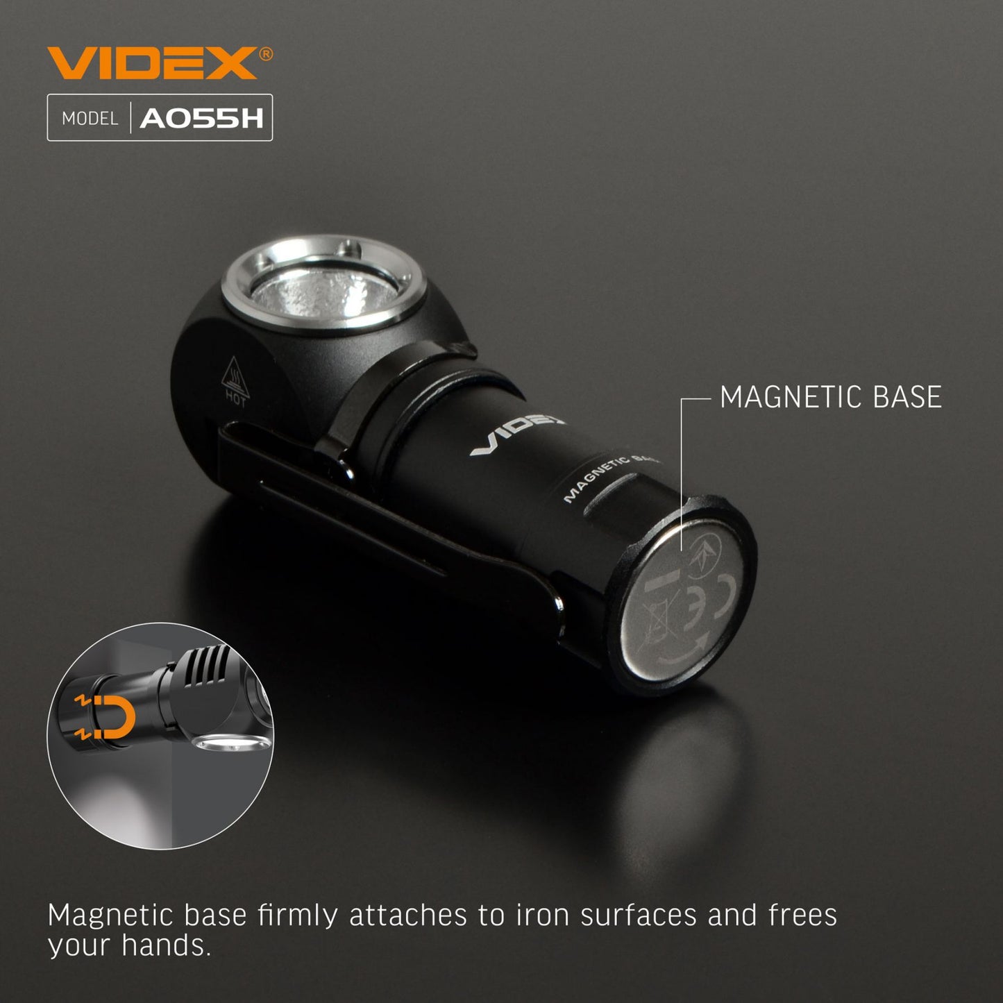 LED Portable Flashlight VIDEX VLF-A055H 600 Lm 5700K – official image 19