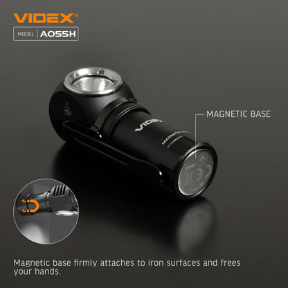 LED Portable Flashlight VIDEX VLF-A055H 600 Lm 5700K – official image 19