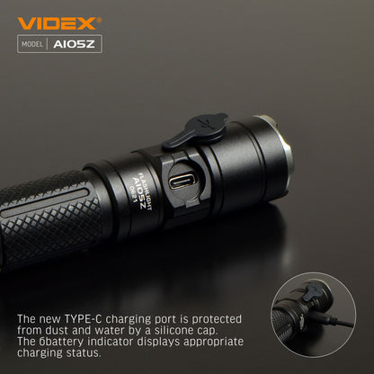 LED Portable Flashlight VIDEX VLF-A105Z 1200 Lm 5000K – official image 26
