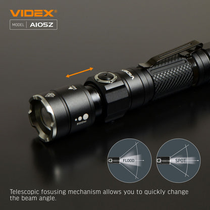LED Portable Flashlight VIDEX VLF-A105Z 1200 Lm 5000K – official image 18