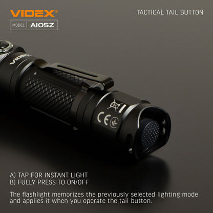 LED Portable Flashlight VIDEX VLF-A105Z 1200 Lm 5000K – official image 20