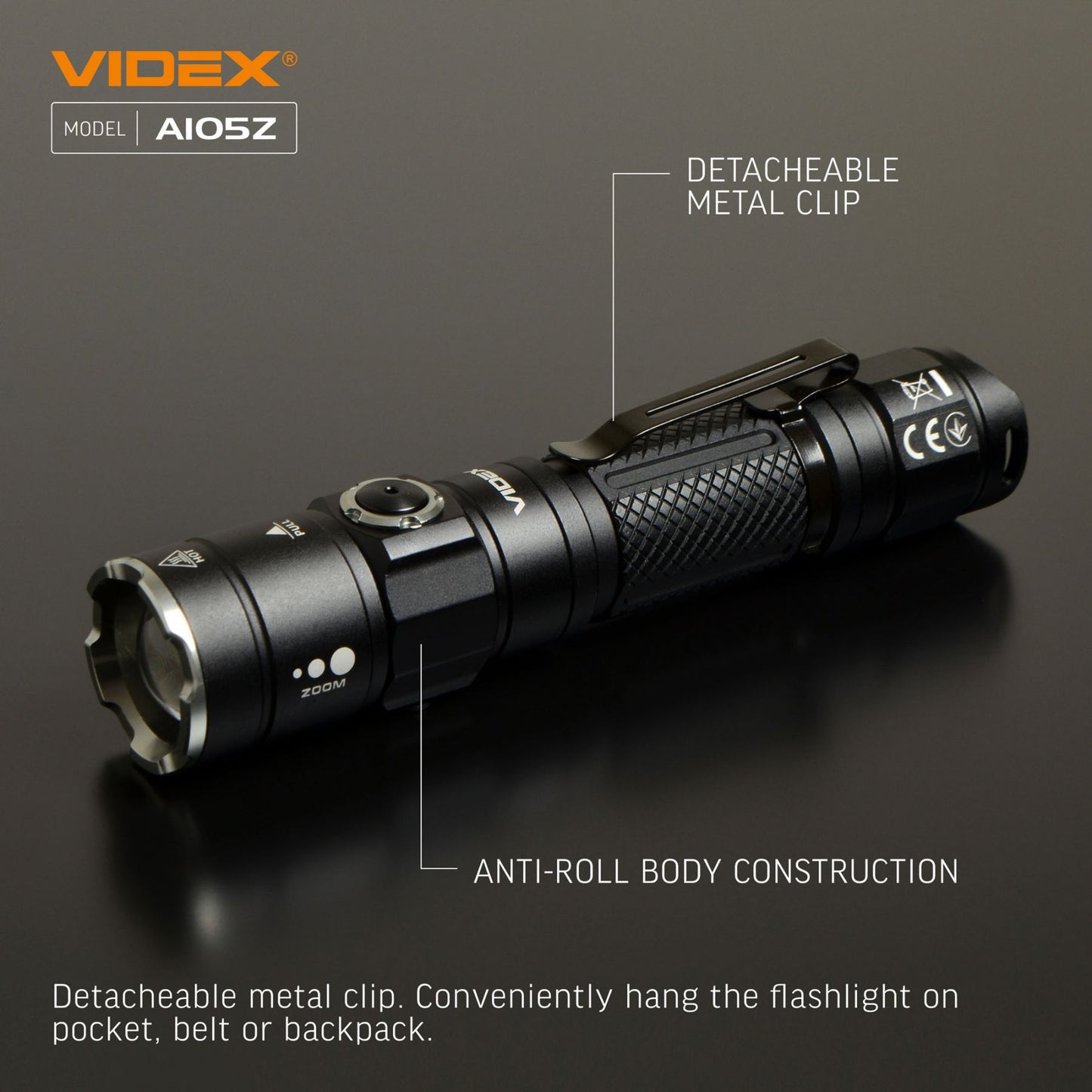 LED Portable Flashlight VIDEX VLF-A105Z 1200 Lm 5000K – official image 22