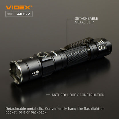 LED Portable Flashlight VIDEX VLF-A105Z 1200 Lm 5000K – official image 22
