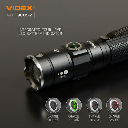 LED Portable Flashlight VIDEX VLF-A105Z 1200 Lm 5000K – official image 24