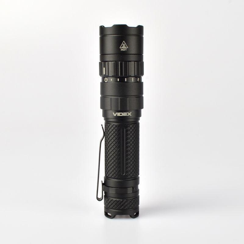 LED Portable Flashlight VIDEX VLF-A156R 1700 Lm 6500K – official image 3