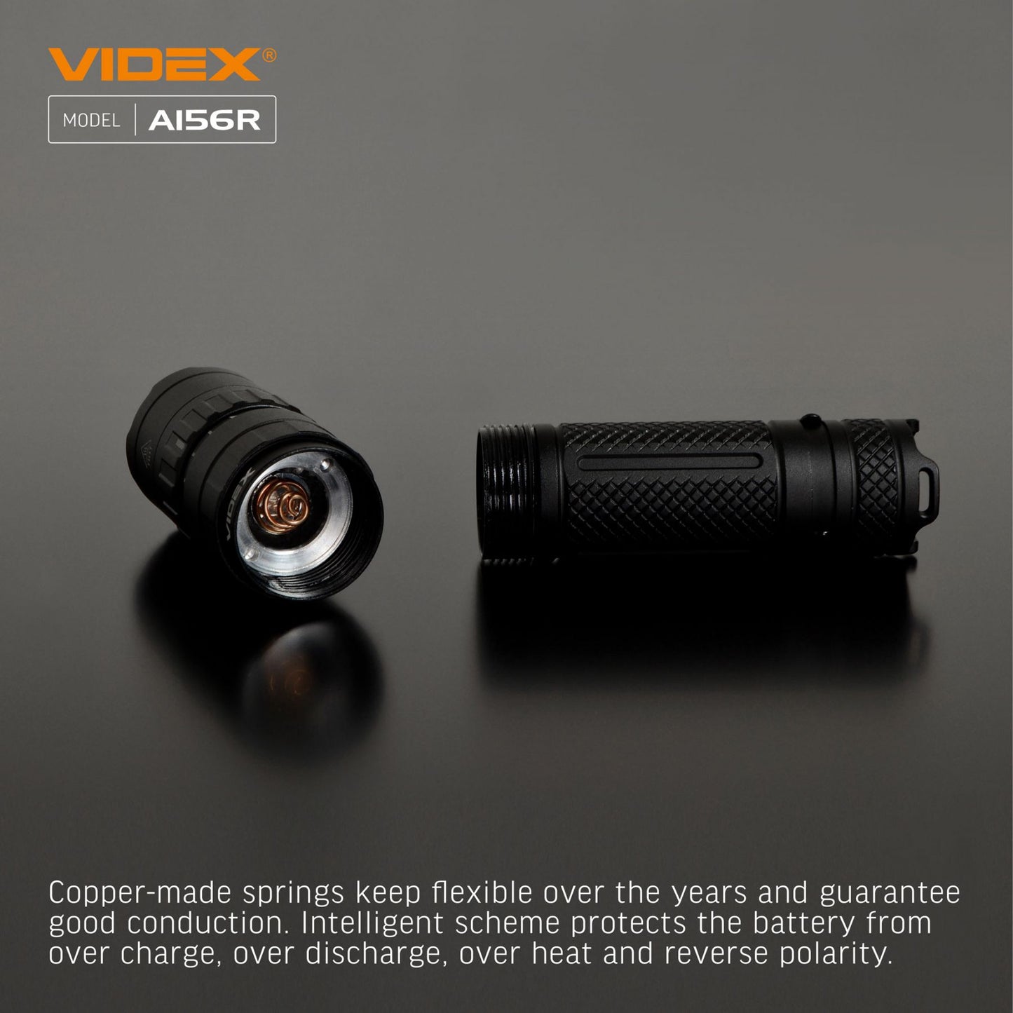 LED Portable Flashlight VIDEX VLF-A156R 1700 Lm 6500K – official image 17