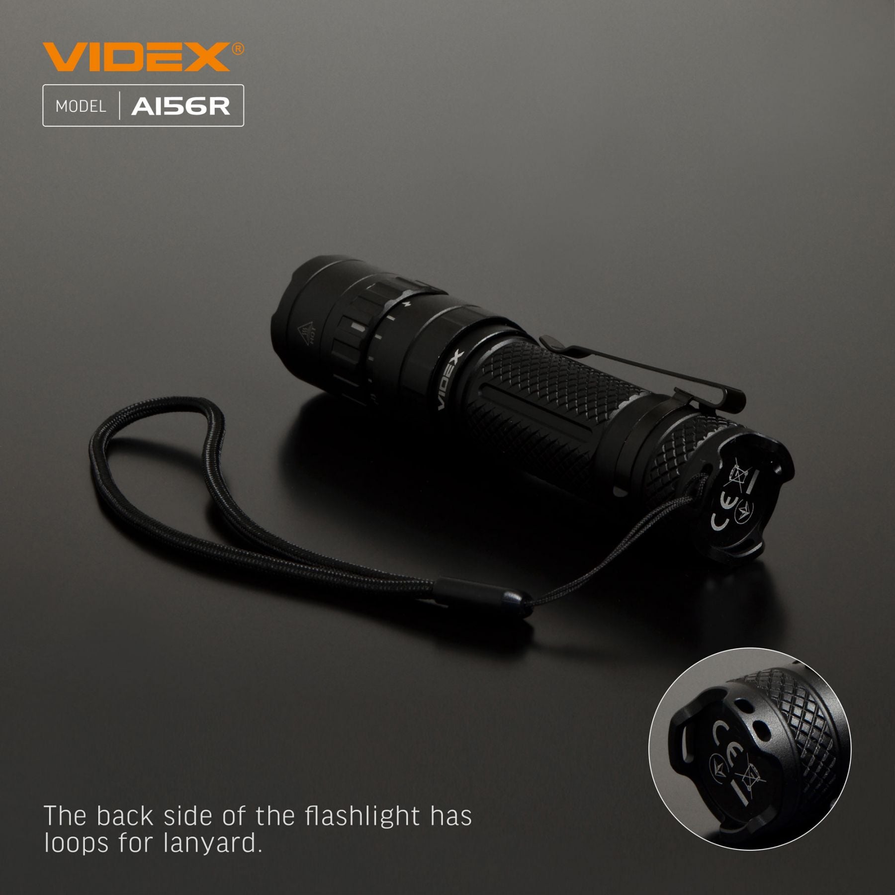 LED Portable Flashlight VIDEX VLF-A156R 1700 Lm 6500K – official image 19