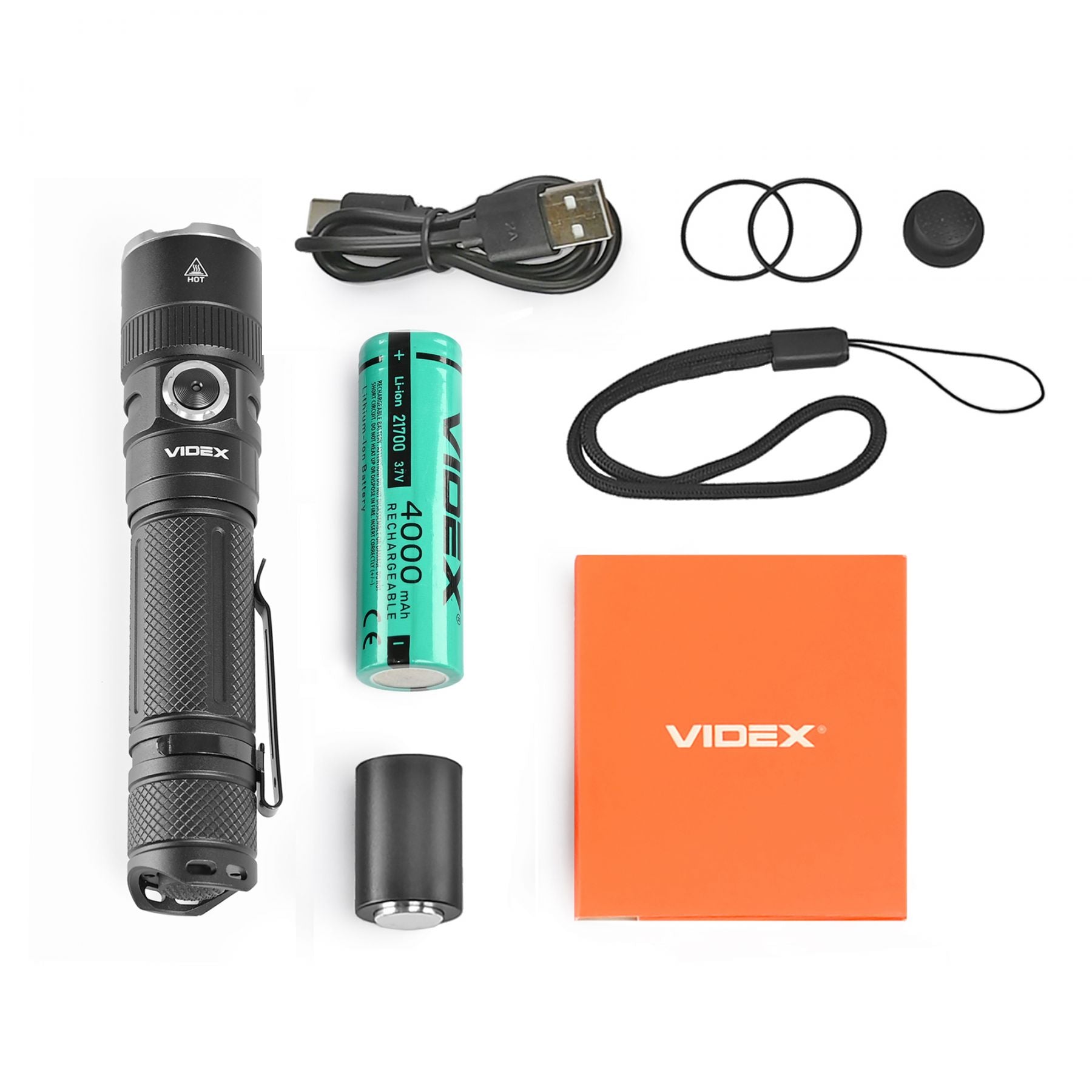 LED Portable Flashlight VIDEX VLF-A231Z 1500 Lm 5000K – official image 15