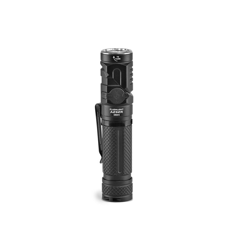 LED Portable Flashlight VIDEX VLF-A232R 1000 Lm 5000K – official image 3