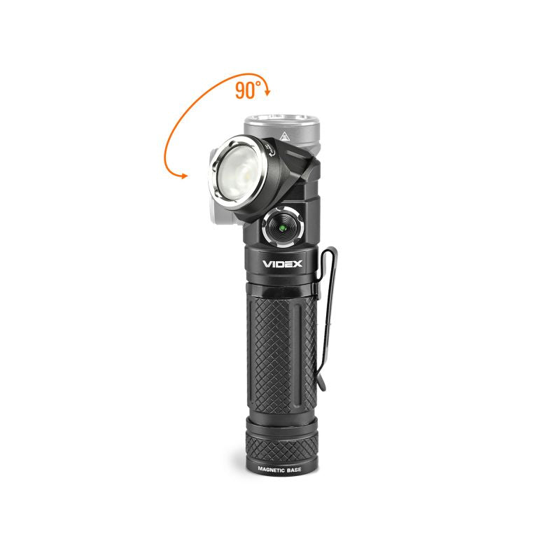 LED Portable Flashlight VIDEX VLF-A232R 1000 Lm 5000K – official image 4