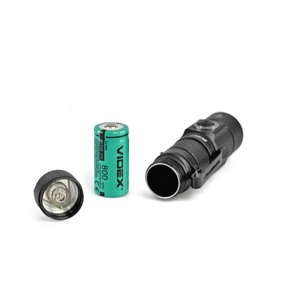 LED Portable Flashlight VIDEX VLF-A351 300 Lm 5000K – official image 12