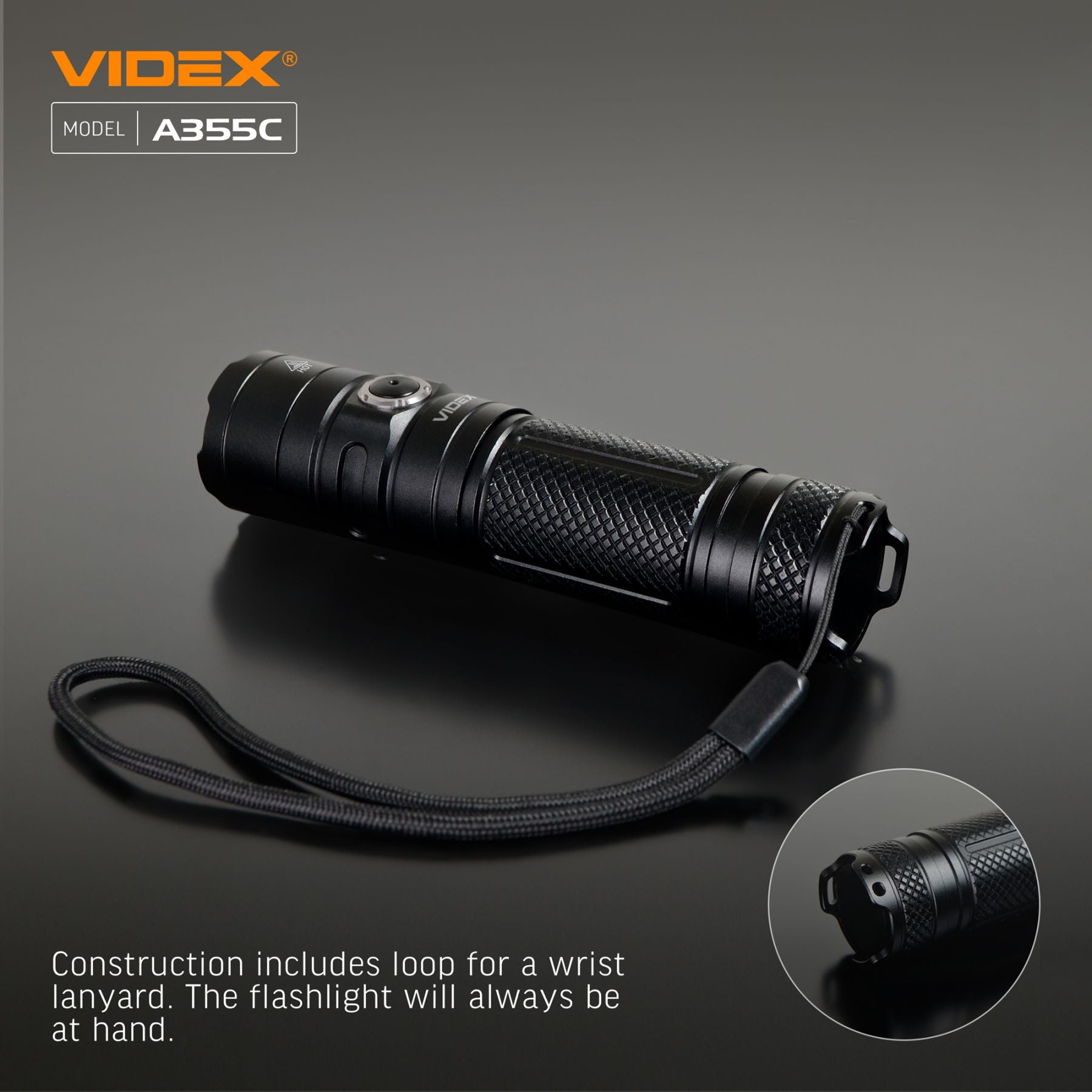 LED Portable Flashlight VIDEX VLF-A355C 4000 Lm 5000K – official image 22