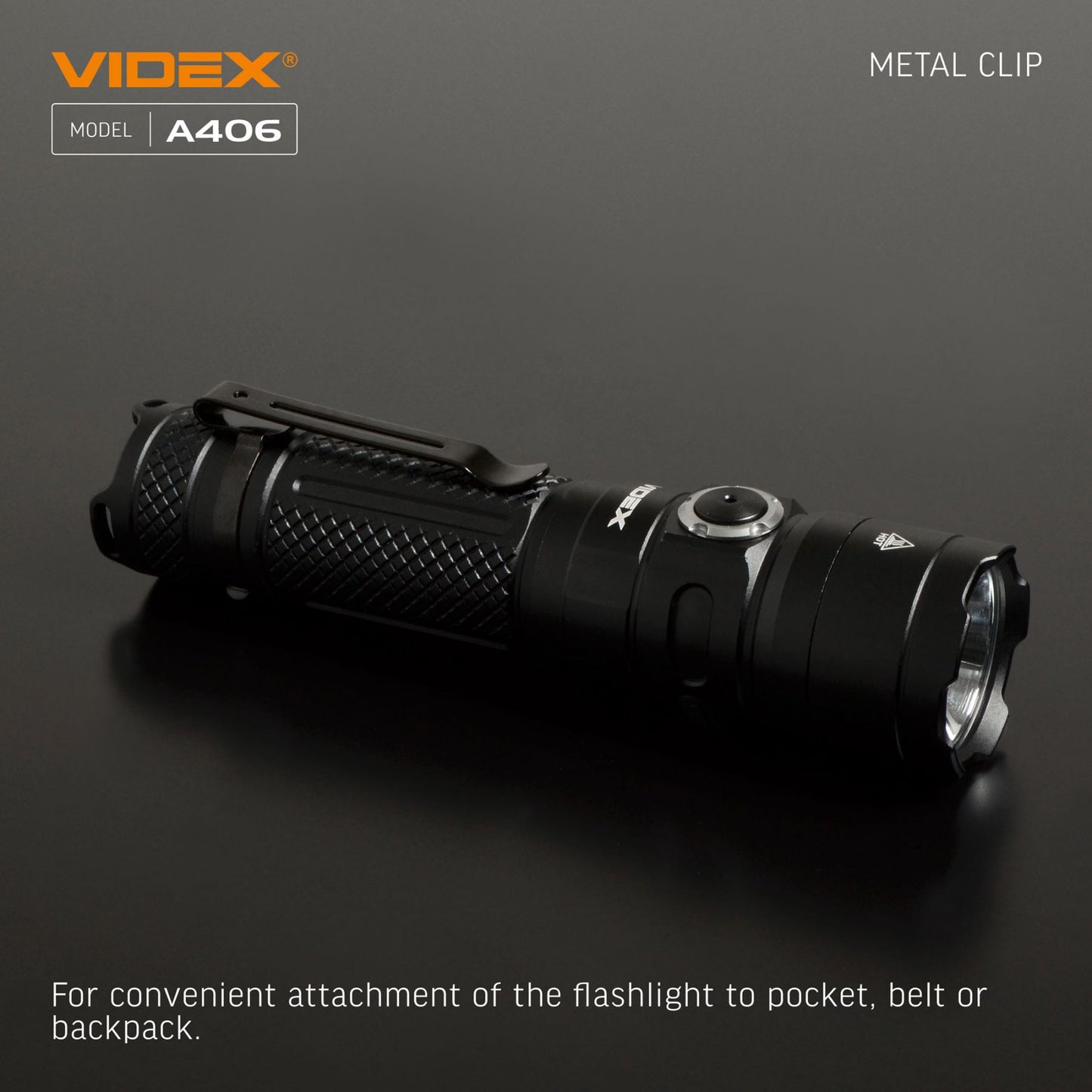 LED Portable Flashlight VIDEX VLF-A406 4000 Lm 6500K – official image 18