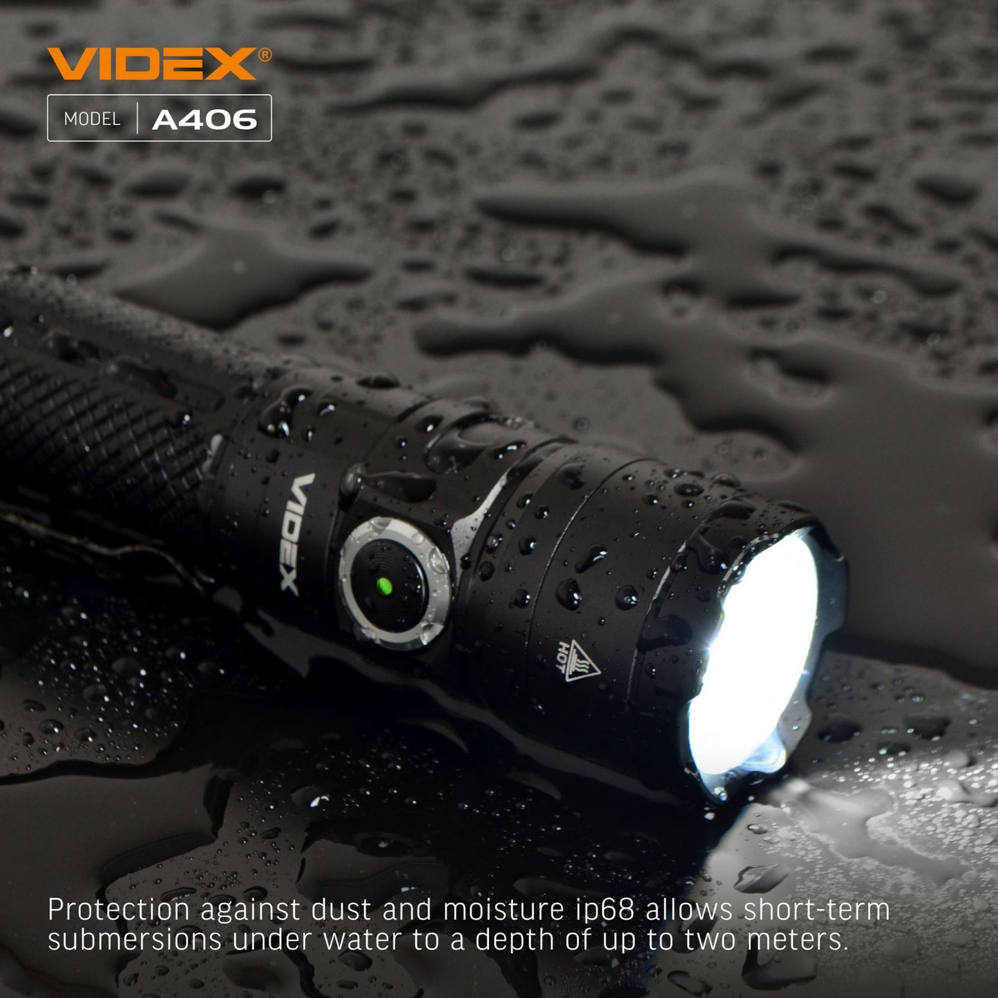 LED Portable Flashlight VIDEX VLF-A406 4000 Lm 6500K – official image 17