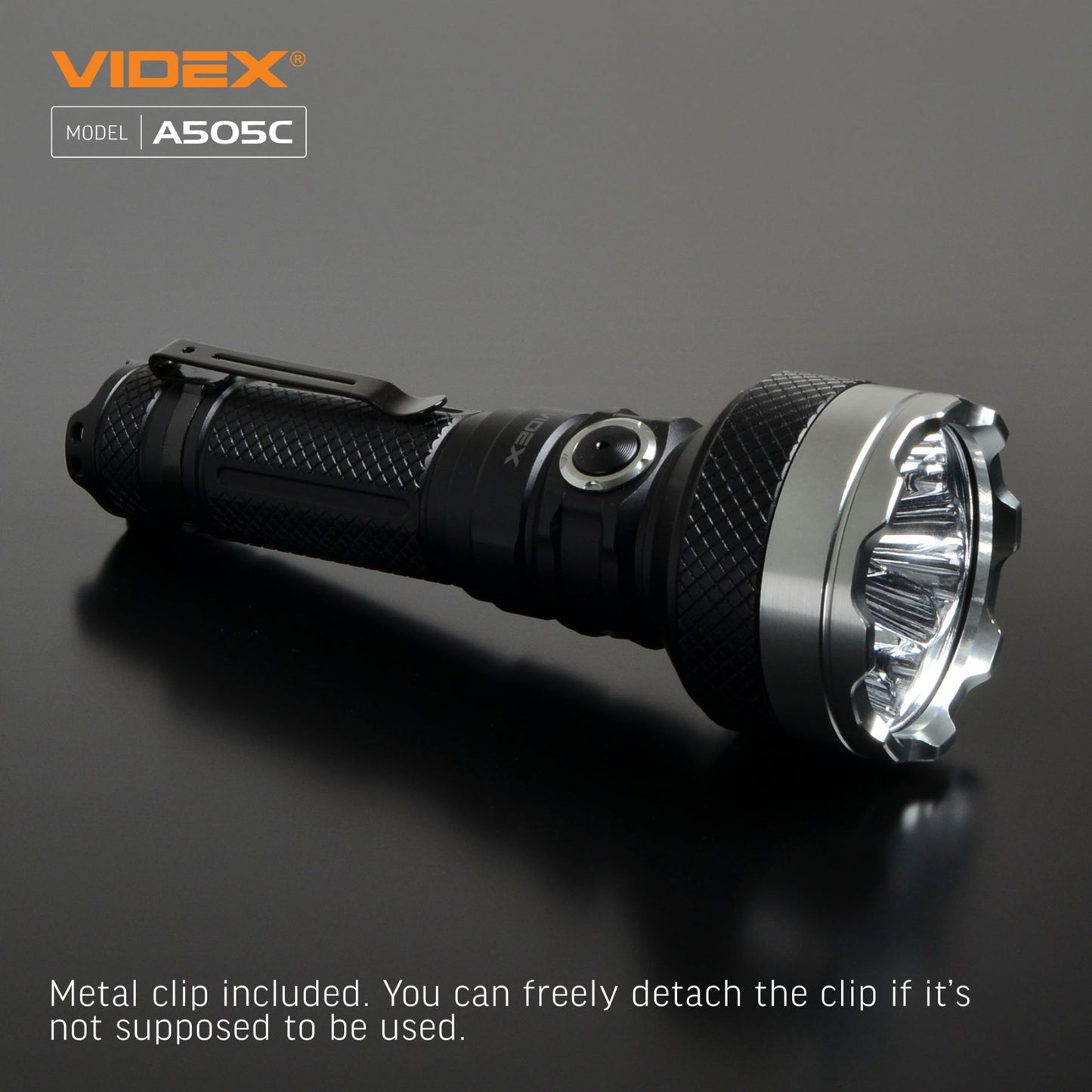 LED Portable Flashlight VIDEX VLF-A505C 5500 Lm 5000K – official image 21