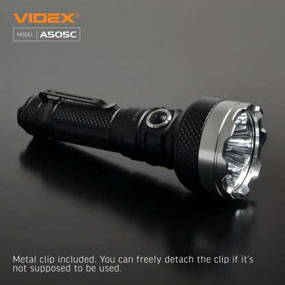LED Portable Flashlight VIDEX VLF-A505C 5500 Lm 5000K – official image 21