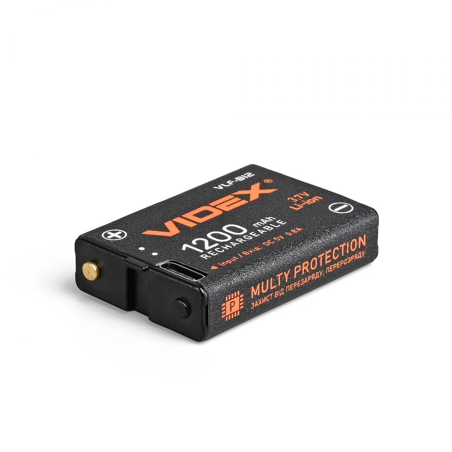 Rechargeable Battery VIDEX Li-ion VLF-B12 1200 mAh – official image 4