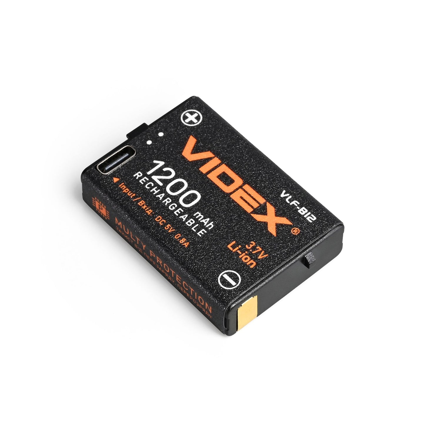 Taaslaetav aku Videx Li-ion VLF-B12 1200 mAh