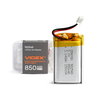 Rechargeable Battery VIDEX Li-pol VLF-B902540-85 850 mAh – official image 1