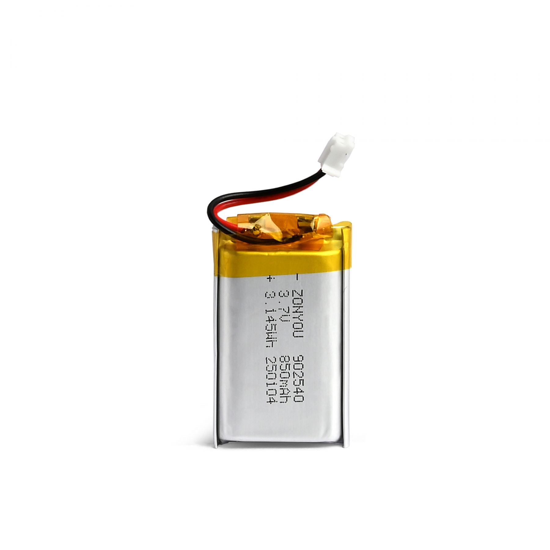 Rechargeable Battery VIDEX Li-pol VLF-B902540-85 850 mAh – official image 4