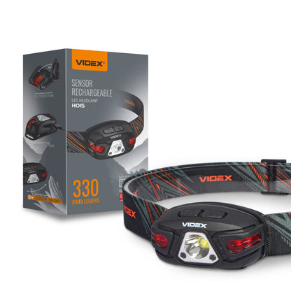 LED Headlamp VIDEX VLF-H015 330 Lm 5000K – official image 1