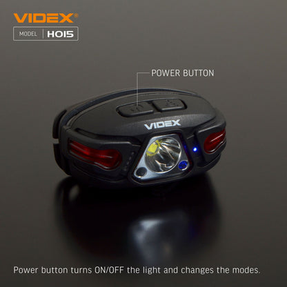 LED Headlamp VIDEX VLF-H015 330 Lm 5000K – official image 14