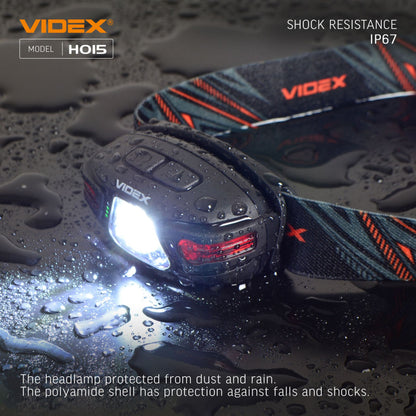 LED Headlamp VIDEX VLF-H015 330 Lm 5000K – official image 17