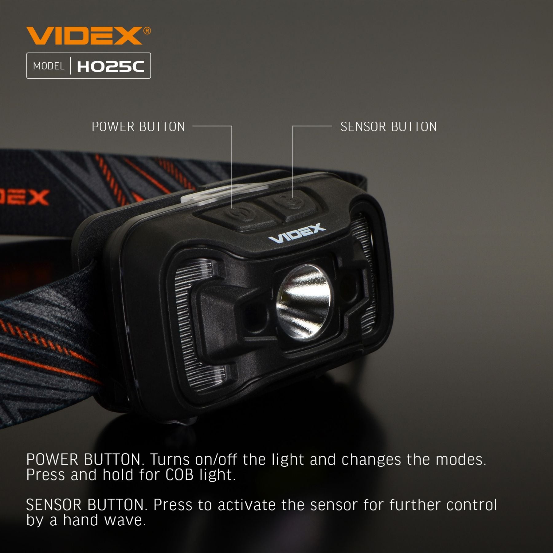 LED Headlamp VIDEX VLF-H025C 310 Lm 5000K – official image 16