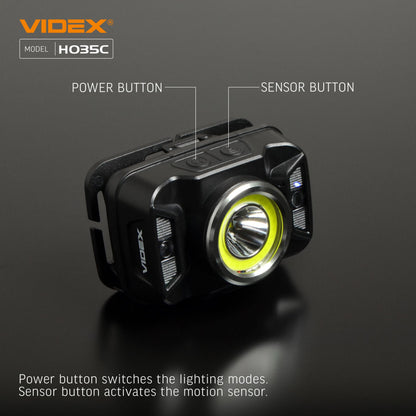 LED Headlamp VIDEX VLF-H035C 410 Lm 5000K – official image 16
