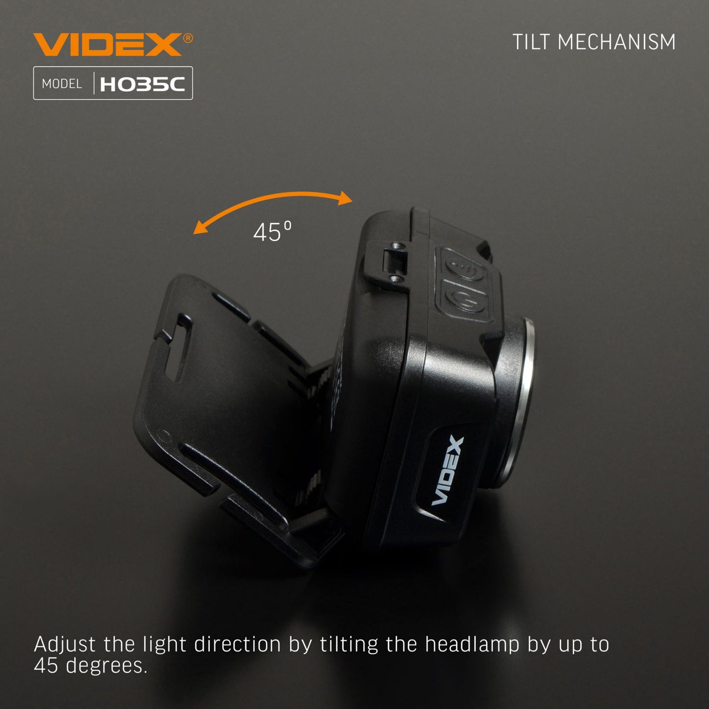 LED Headlamp VIDEX VLF-H035C 410 Lm 5000K – official image 25