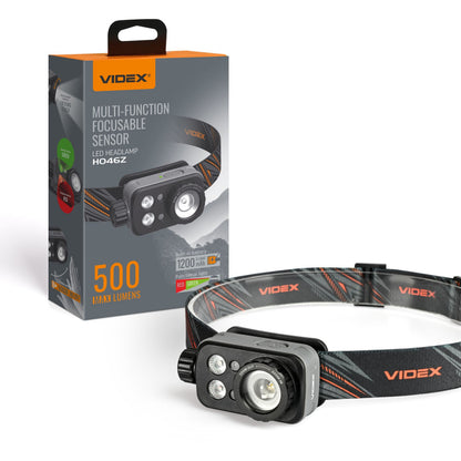 LED Headlamp VIDEX VLF-H046Z 500 Lm 5000K – official image 1
