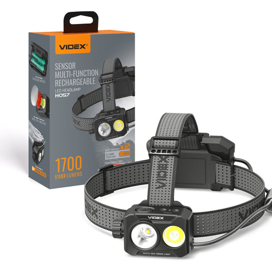 LED Headlamp VIDEX VLF-H057 1700 Lm 5000K – official image 1
