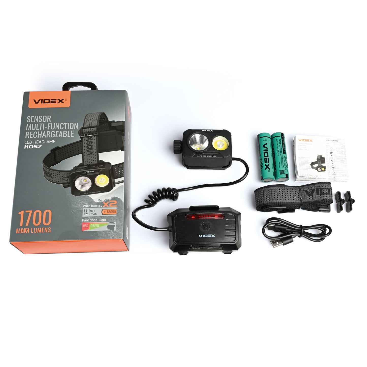 LED Headlamp VIDEX VLF-H057 1700 Lm 5000K – official image 25